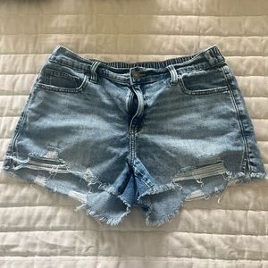 Aerie Daydream Denim Shorts Light blue M